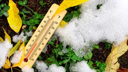 FRIG absolut în România. Temperatura negativă înregistrată azi în Harghita doboară un record vechi de 76 de ani