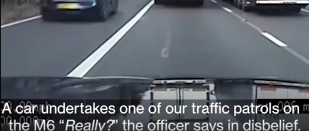 Traficanți de droguri, prinși după ce au folosit banda de urgență ca să depășească o coloană de mașini (VIDEO)