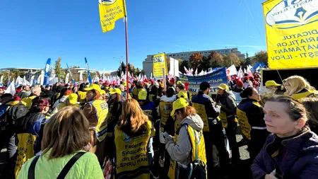 Un nou miting de protest în Piața Victoriei. Sindicaliștii ies în stradă miercuri. Opriri simbolice în fața a OPT ministere