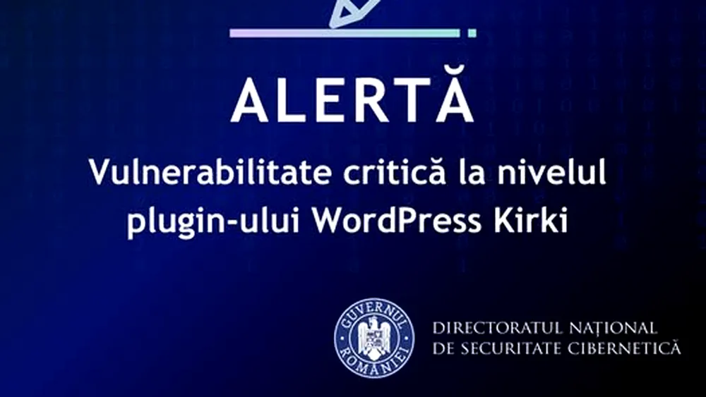Alertă DNSC: Vulnerabilitate critică, atacatorii pot obține control total asupra unor site-uri
