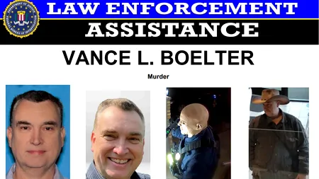 FBI oferă o RECOMPENSĂ de până la 50.000 de dolari pentru informații despre suspectul care a împușcat doi congresmeni în Minnesota