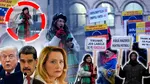 Fiica Elenei Lasconi protestează în Piața Universității față de capturarea lui Maduro. “Trump, jos labele de pe Venezuela”