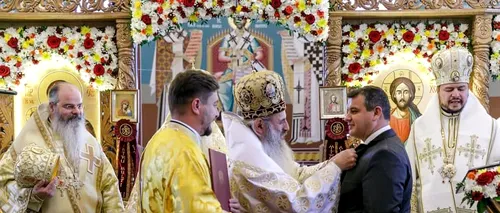 Eugen Tomac a primit distincția Ordinul „Maica Domnului Rugătoarea” din partea Patriarhului Daniel