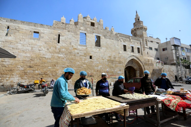 Castelul Barquq din Gaza, în 2021. În 2023, a fost distrus în bombardamentele israeliene. Sursa Foto: Profimedia 