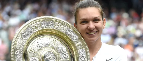 Simona Halep va prezenta pe Arena Națională trofeul de la Wimbledon, pe 17 iulie 