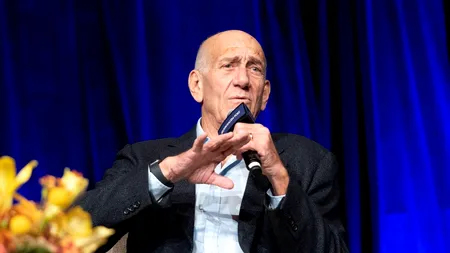 Ex-premierul israelian Ehud Olmert îl contrazice pe Beniamin Netanyahu: ”Să controlezi Gaza din nou? Nu!”