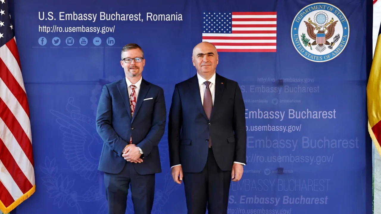 Michael Dickerson, Ambasada SUA: „Angajamentul Statelor Unite faţă de România este de neclintit. Ne dorim întărirea relaţiilor noastre solide”
