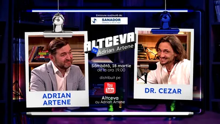 Dr. Cezar, invitat la podcastul ALTCEVA cu Adrian Artene