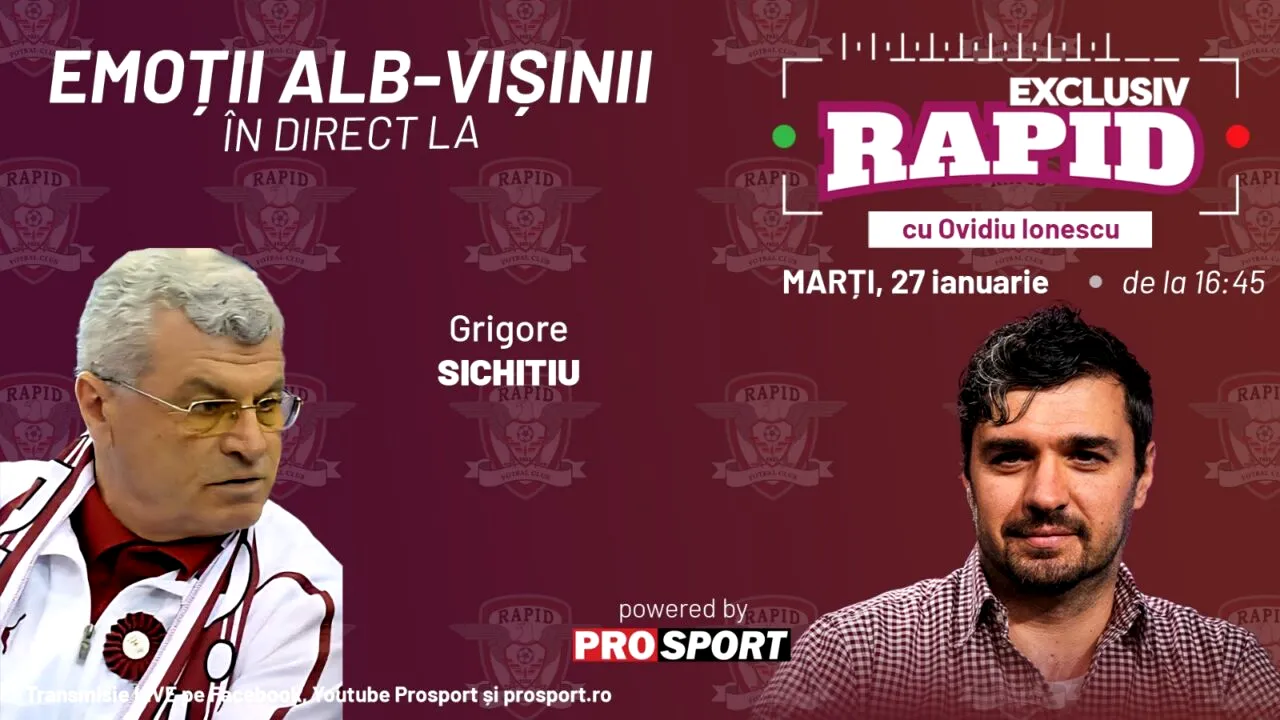 Rapid continuă lupta pentru titlu după 2-1 la Arad, iar noi ne vedem la 