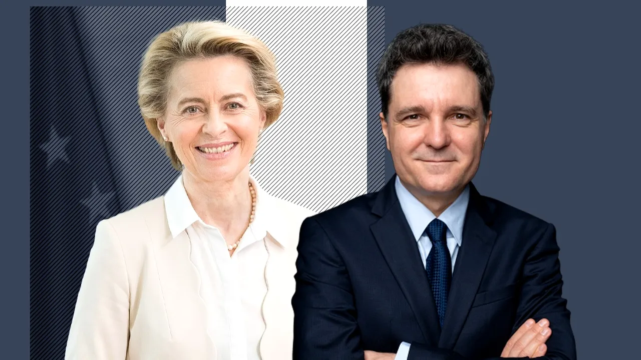 Schimb de mesaje, pe X, între Ursula von der Leyen și Nicușor Dan/ 