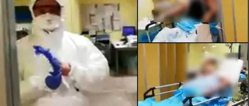 COVID-19. Imagini cu un puternic impact emoțional, într-un spital din Italia: „Dedic acest video tuturor celor care nu pot sta în casă!”
