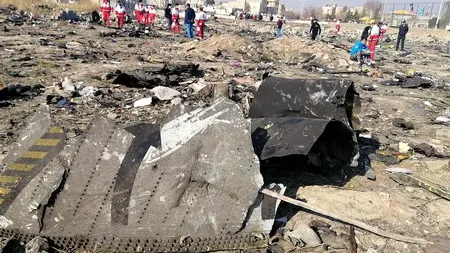 Iranul anunță că prăbușirea avionului ucrainean a fost rezultatul unei serii de erori