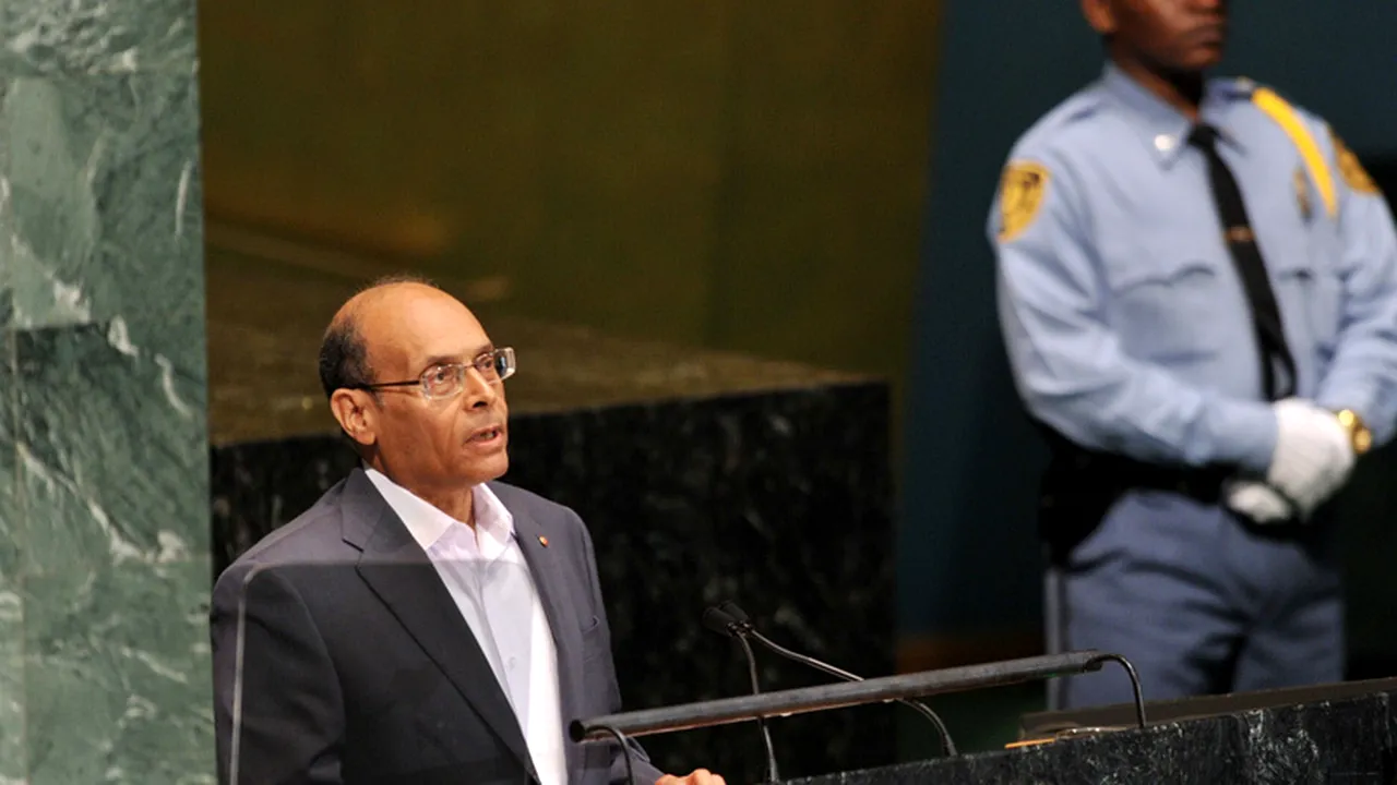 Președintele Tunisiei a fost audiat ca martor într-un caz de asasinat