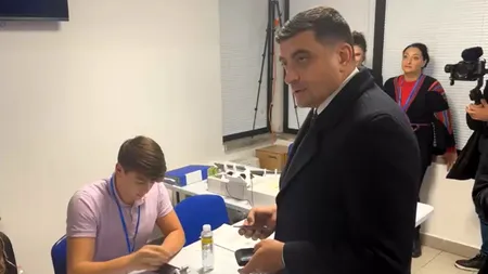 George SIMION a votat la ROMA, „din respect pentru românii care trăiesc în străinătate”