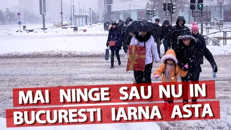Mai ninge sau nu în București iarna asta? Anunțul făcut de meteorologii Accuweather