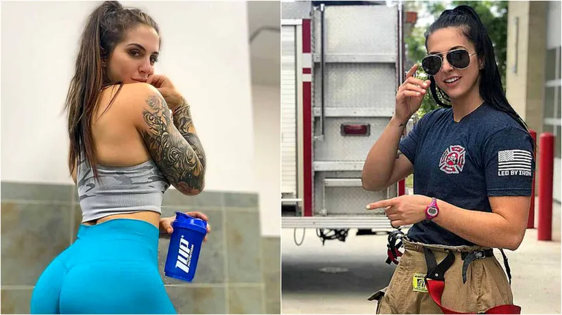 Femeie pompier, concediată din cauza pozelor care au incendiat Instagram-ul. Tânăra a dat fostul patron în judecată | FOTO