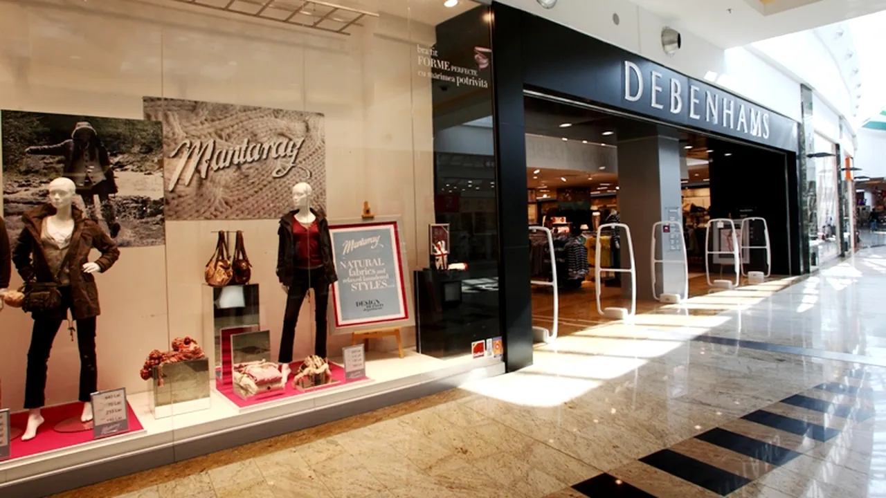 Debenhams revine în România după doi ani. Unde a deschis primul magazin