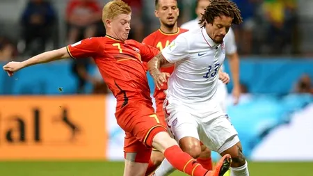 BELGIA - SUA 2-1, în optimile Cupei Mondiale 2014. Europenii se califică după prelungiri, la capătul celui mai frumos meci de la CM 2014