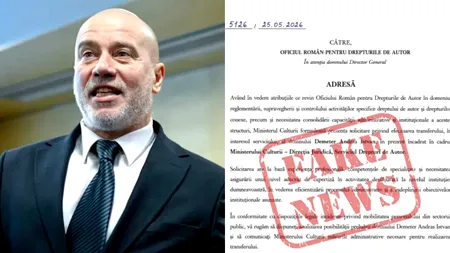 Document fals apărut pe internet după demisia lui András István. Ministerul Culturii dezminte cererea de transfer a acestuia