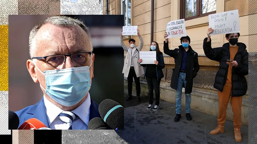 Sorin Cîmpeanu le răspunde elevilor protestatari: S-au dovedit interesați doar de criteriul de performanță și de merit. Sunt multe situații speciale care necesită sprijin