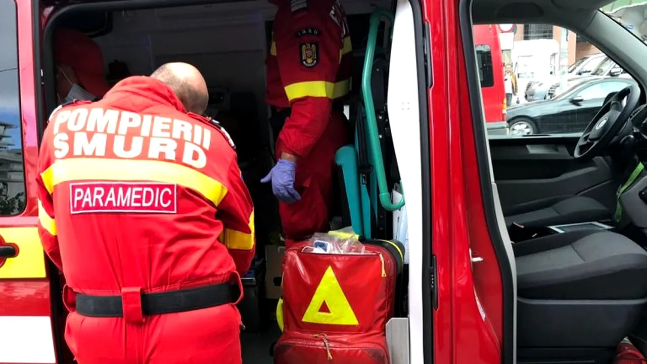 LOVIT. Un polițist a fost târât cu mașina de către un șofer în Pipera. IMAGINI CU IMPACT EMOȚIONAL