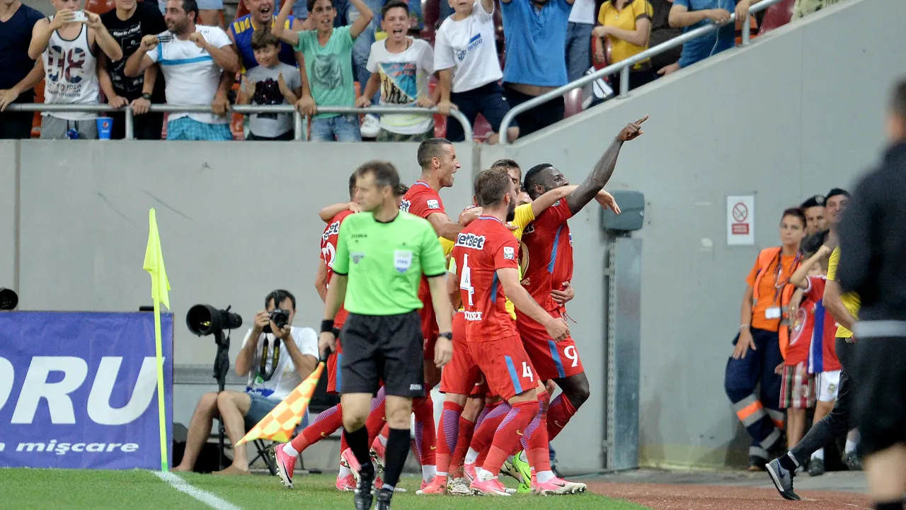 Steaua crește ratingul televiziunilor. Audiențele DigiSport și Dolce în ziua meciului cu Craiova