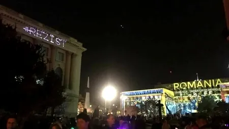 Un bărbat a fost amendat, după ce mesajul „#REZIST