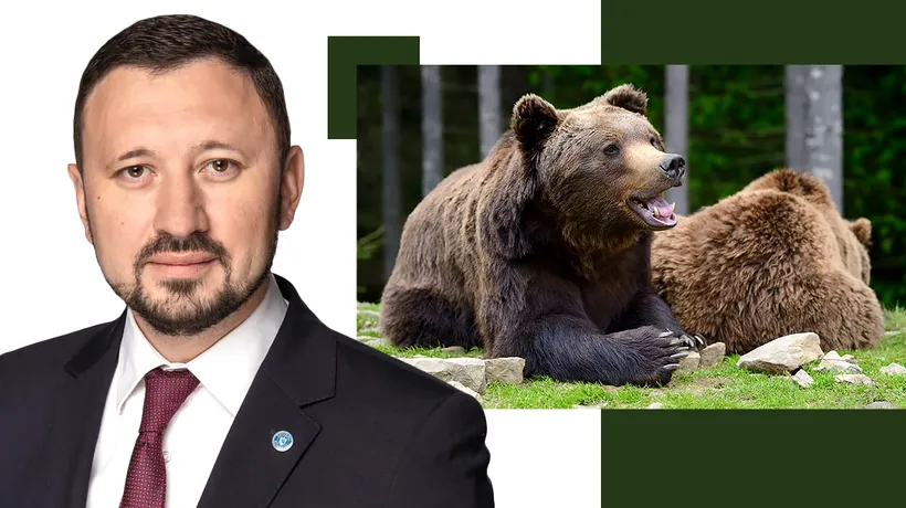 Ministrul Mediului, Mircea Fechet:Un urs hrănit de oameni e un URS condamnat la moarte