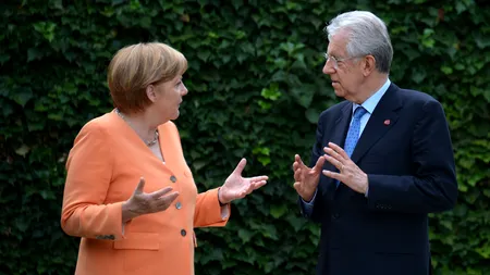 Discuție telefonică între Merkel și Monti. ANGAJAMENTUL LUAT DE GERMANIA ȘI ITALIA referitor la ZONA EURO