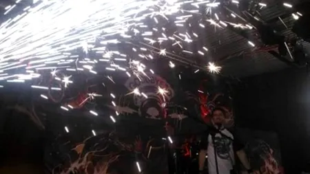 Artificiile folosite la concertul Goodbye to Gravity din Colectiv, INTERZISE în spații închise