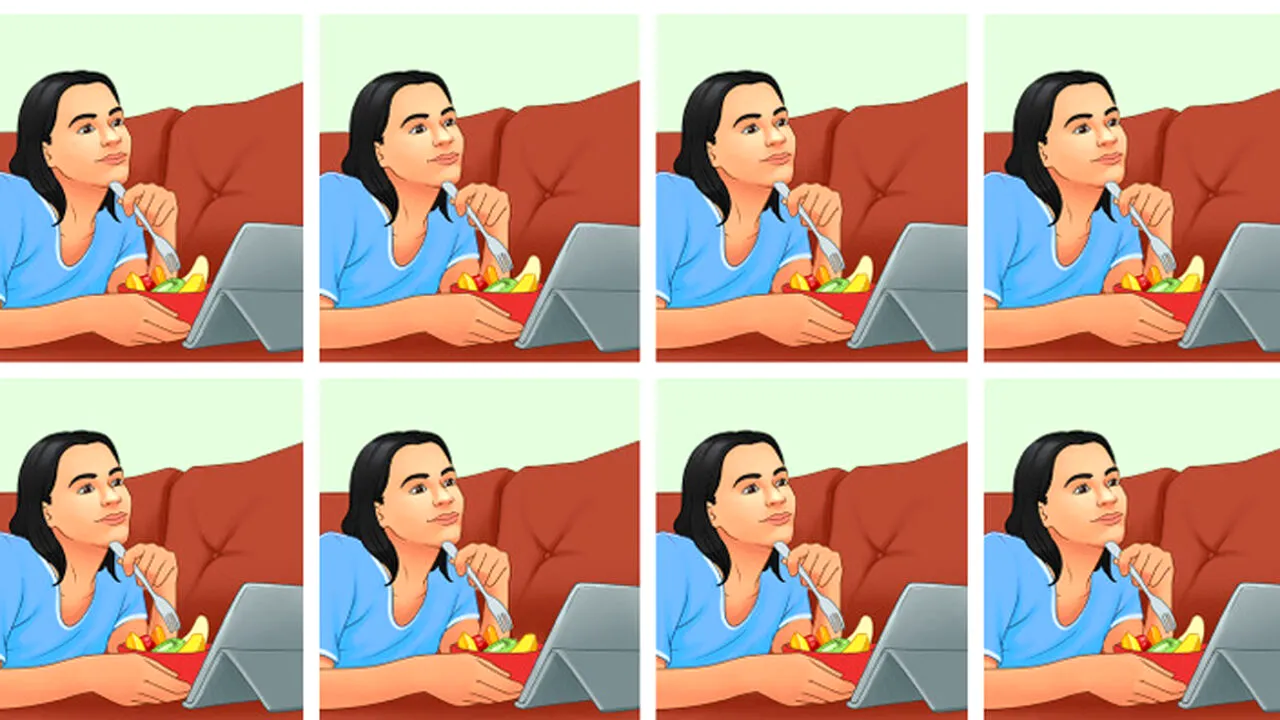 Test de inteligență | Care dintre aceste 8 imagini e diferită de celelalte?