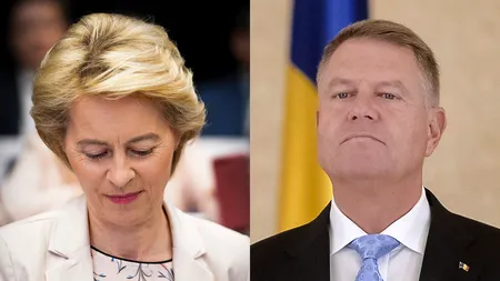 Iohannis: Îi voi spune foarte clar Ursulei von der Leyen că nu pot accepta ca un guvern demis să propună comisar