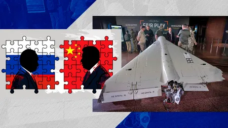 Rusia asamblează drone SHAHED cu piese din China. „Componente pentru snowmobil”, firme rusești cu nume inspirate de pirații englezi Morgan și Drake