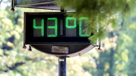 Meteorologii, în alertă. Orașul din România cu temperaturi de 43 de grade Celsius