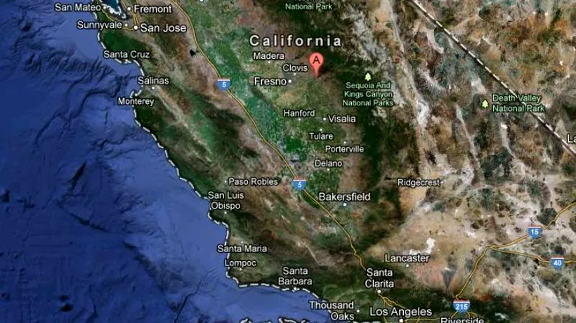 Cutremur în California, urmat de PESTE 100 DE REPLICI