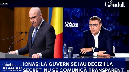 Vladimir Ionaș: La guvern se iau decizii la secret/Românii nu votează guvernul/După 10 luni de guvernare, vedem că au fost decizii luate fără cap