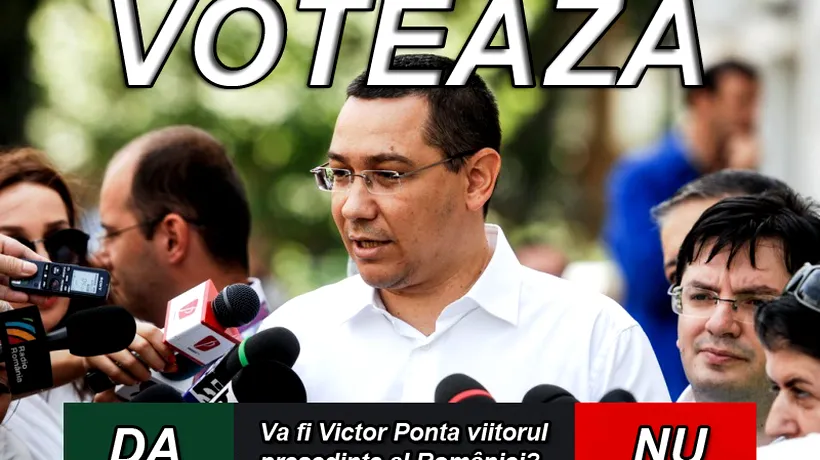 SONDAJ. Va fi Victor Ponta viitorul președinte al României?