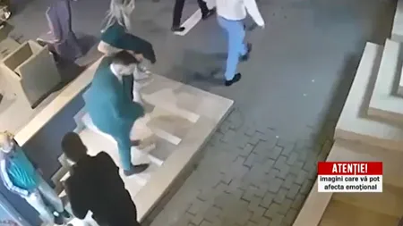 Incident ȘOCANT la un restaurant din Craiova: Un jandarm a LOVIT-O pe proprietara localului după ce a refuzat să achite nota de plată