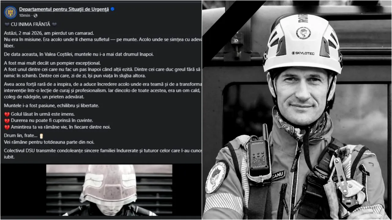 Cine era schiorul care a murit în avalanșa din Masivul Bucegi. Mesajul emoționant al DSU: 