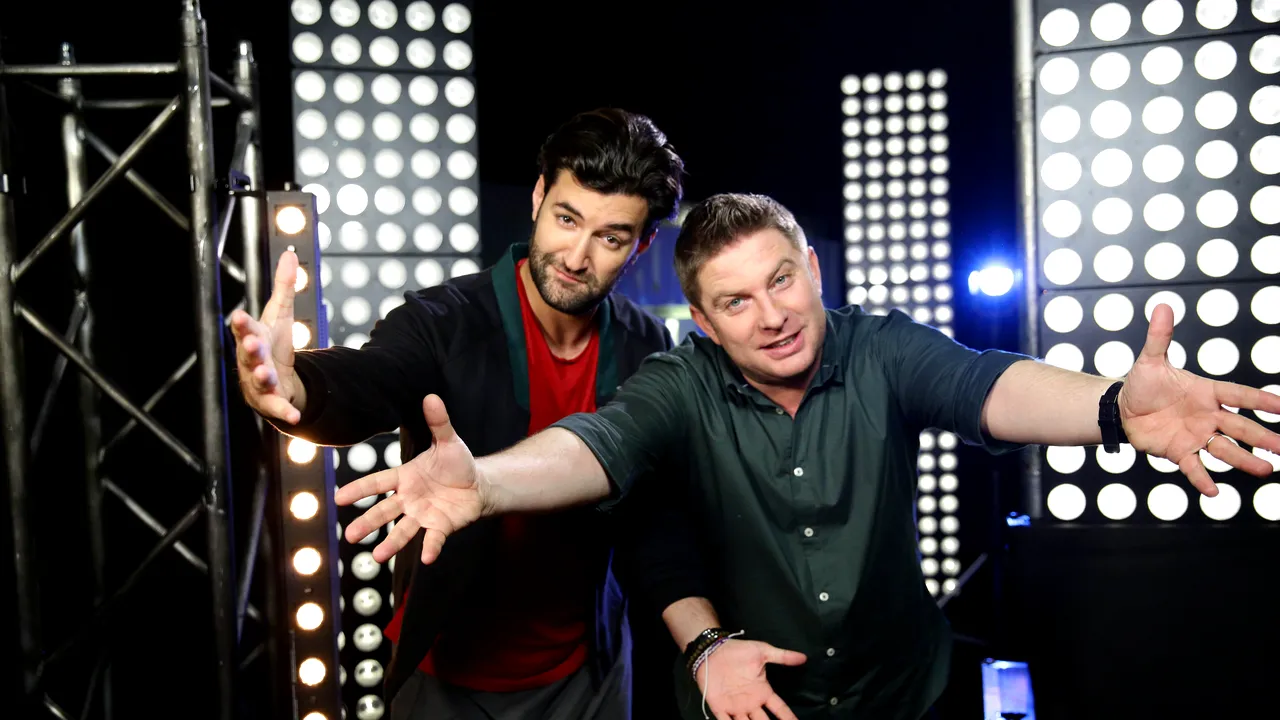 VIDEO. Pavel Bartoș l-a provocat pe Hagi să cânte o piesă a lui Smiley. Mai mulți sportivi au intrat „la joc” / Ce a ieșit