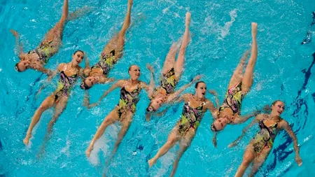 LONDRA 2012 ÎNOT SINCRON și gimnastică ritmică. Cele două probe sportive INTERZISE BĂRBAȚILOR