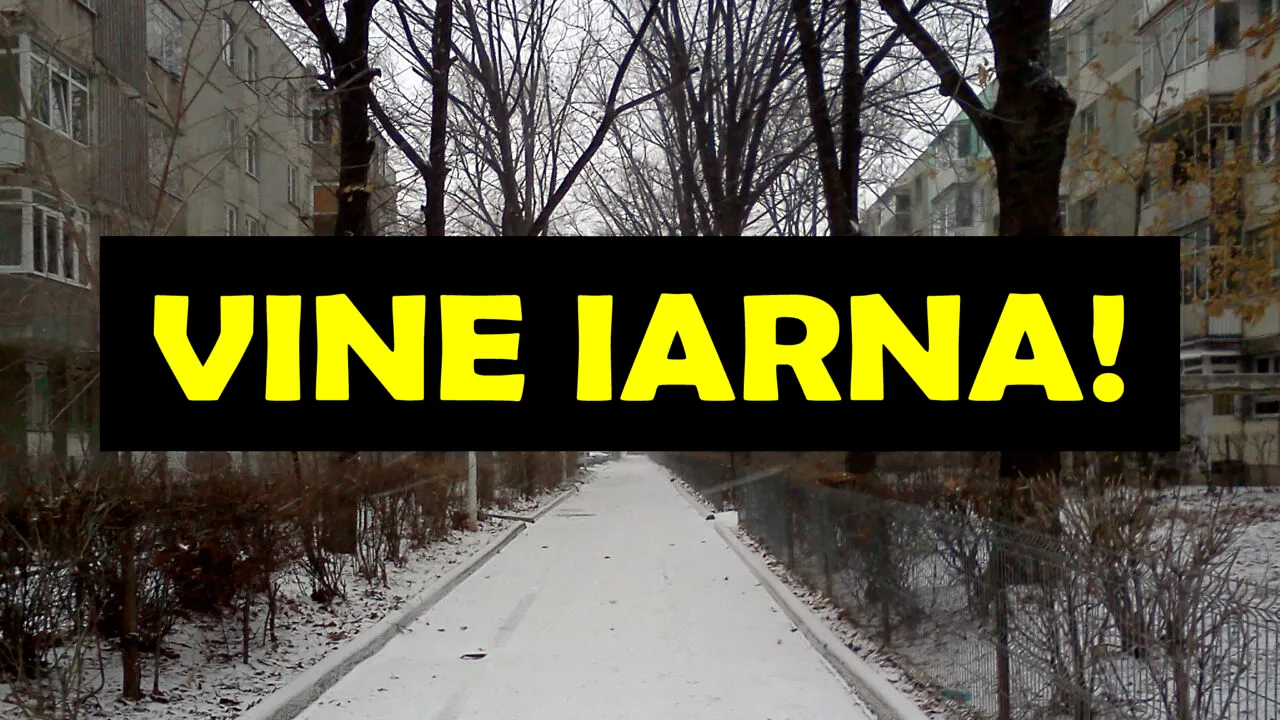 Meteorologii Accuweather au făcut anunțul neașteptat. Data la care vine iarna OFICIAL în România