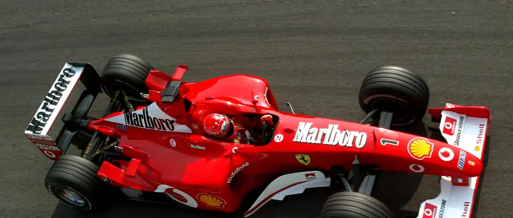Monopostul cu care Schumacher s-a impus în sezonul 2002 din F1, vândut cu 6,6 milioane de dolari 