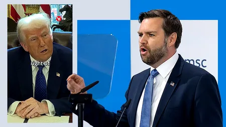 Donald Trump, despre declarațiile lui J.D. Vance la Munchen: „Mi s-a părut că a susținut un discurs foarte bun, de fapt, un discurs foarte STRĂLUCIT”