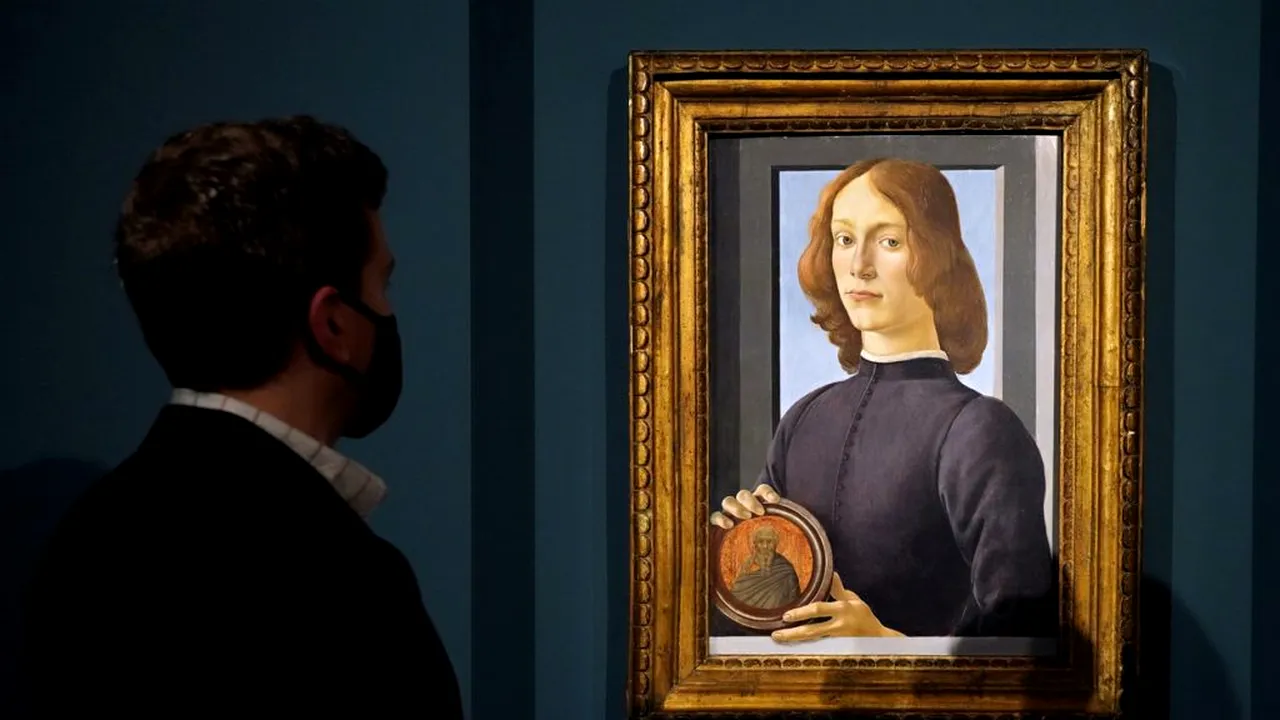 Un tablou de Botticelli va fi scos la licitaţie luna aceasta. Opera de artă are un preţ de pornire de 80 de milioane de dolari