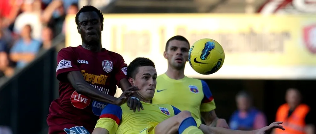 Campioana CFR Cluj a remizat cu Steaua în ultima etapă a Ligii I, scor 1-1