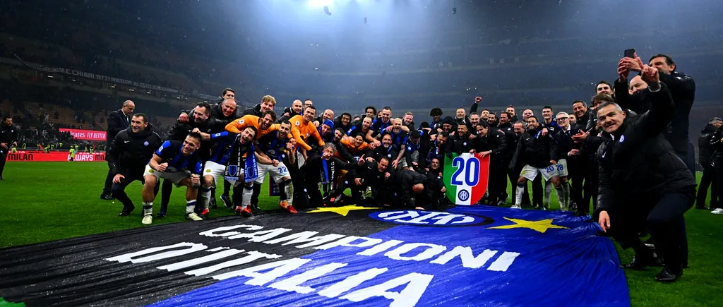 Inter Milano e CAMPIOANA Italiei! Au câștigat Derby della Madonnina și au sărbătorit în vestiar pe maneaua „Made in România”