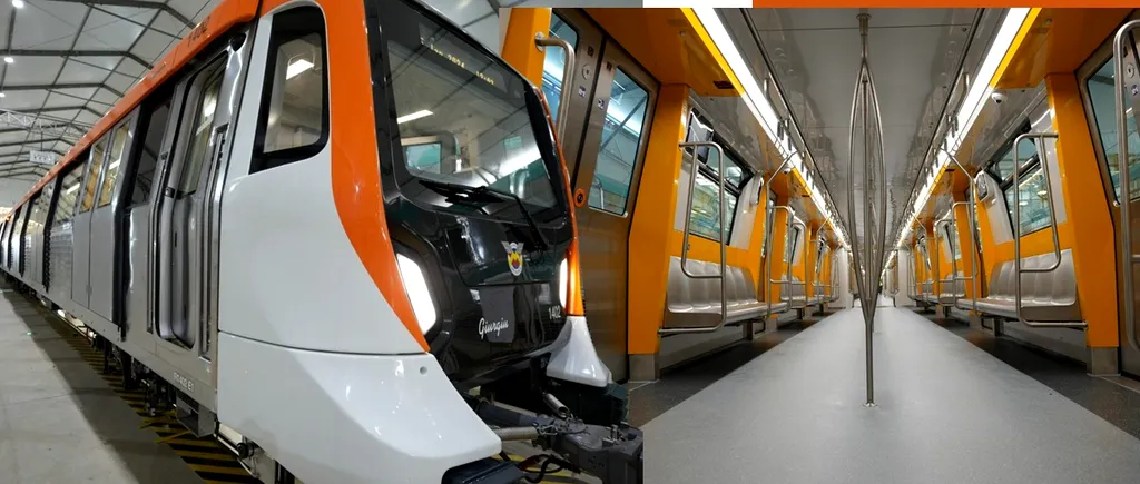 Primul metrou fabricat în Brazilia de Alstom a plecat spre București. Când va ajunge în Capitală trenul „Giurgiu”