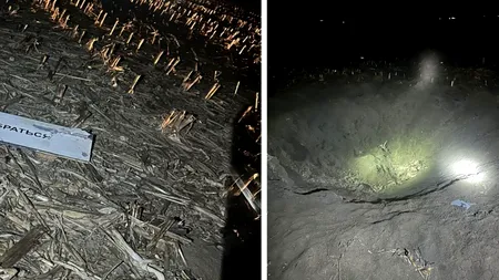 Localnicii din Brăila sunt speriați de incidentul cu DRONA militară căzută lângă oraș