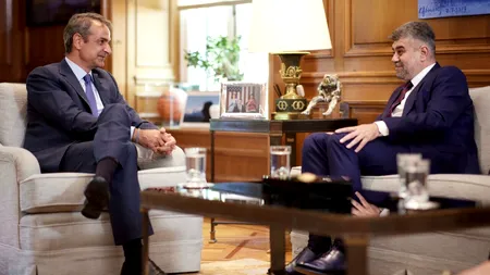 Marcel Ciolacu a discutat cu premierul grec despre aderarea la Schengen. Premierul este la o reuniune în Atena, unde ar putea ajunge și Zelenski